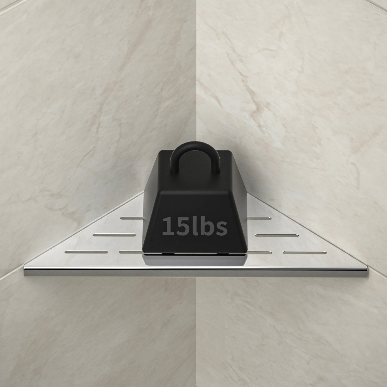 Stainless Steel Corner Shower Shelf