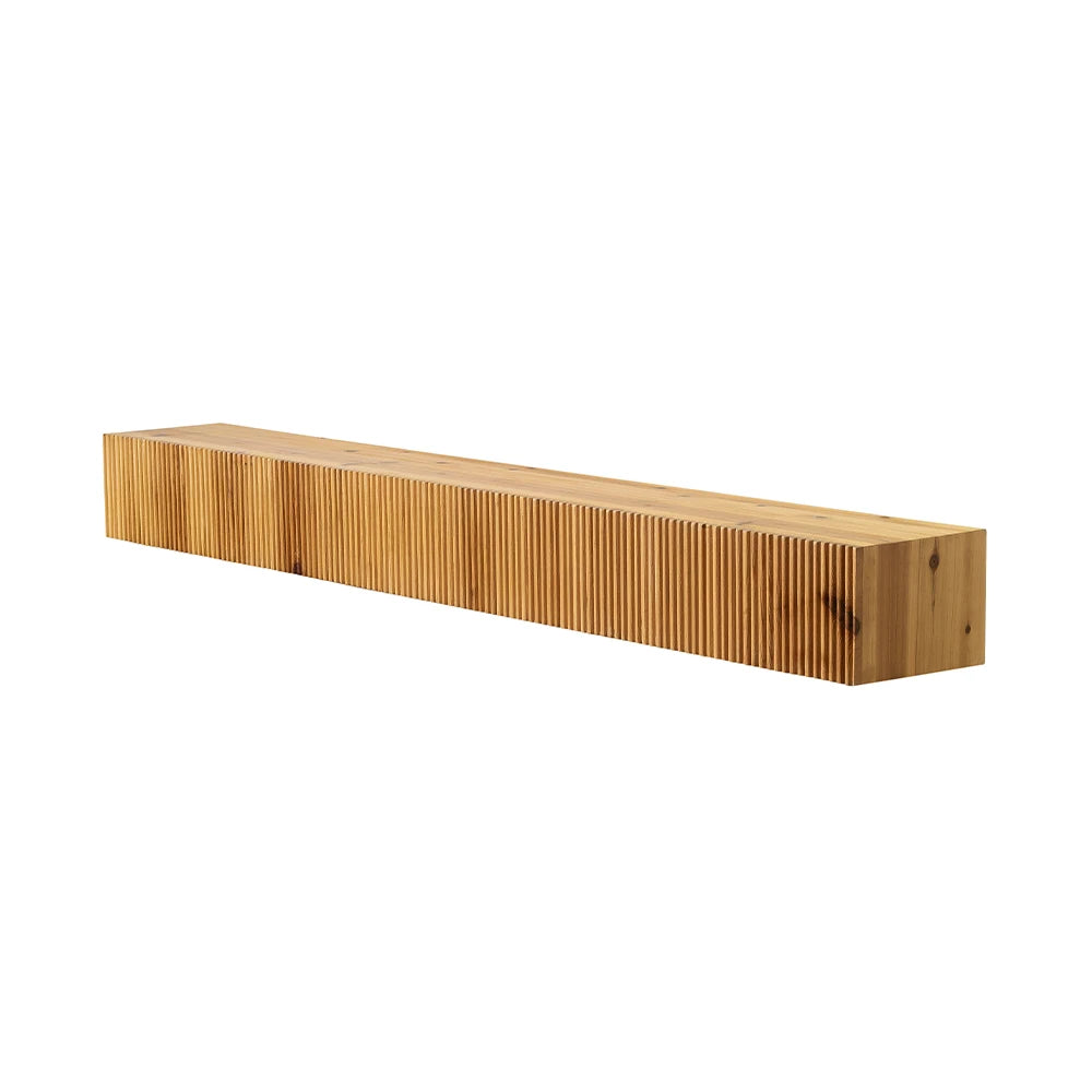 Floating Wood Media Console