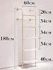 Store Multi-layer Shop Furniture Metal Display Stand Glossy Stainless Steel Gold Shoe Bag Display Rack Display Shelf