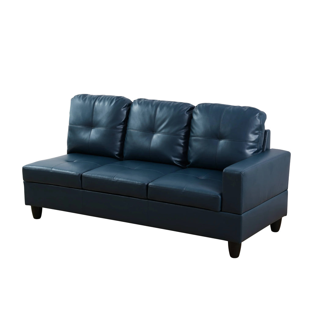 High-End Luxury Leather Couch Sofa Set for Living Room 3-Seater Sectional Reclining Feature High Sponge Top Brand Furniture