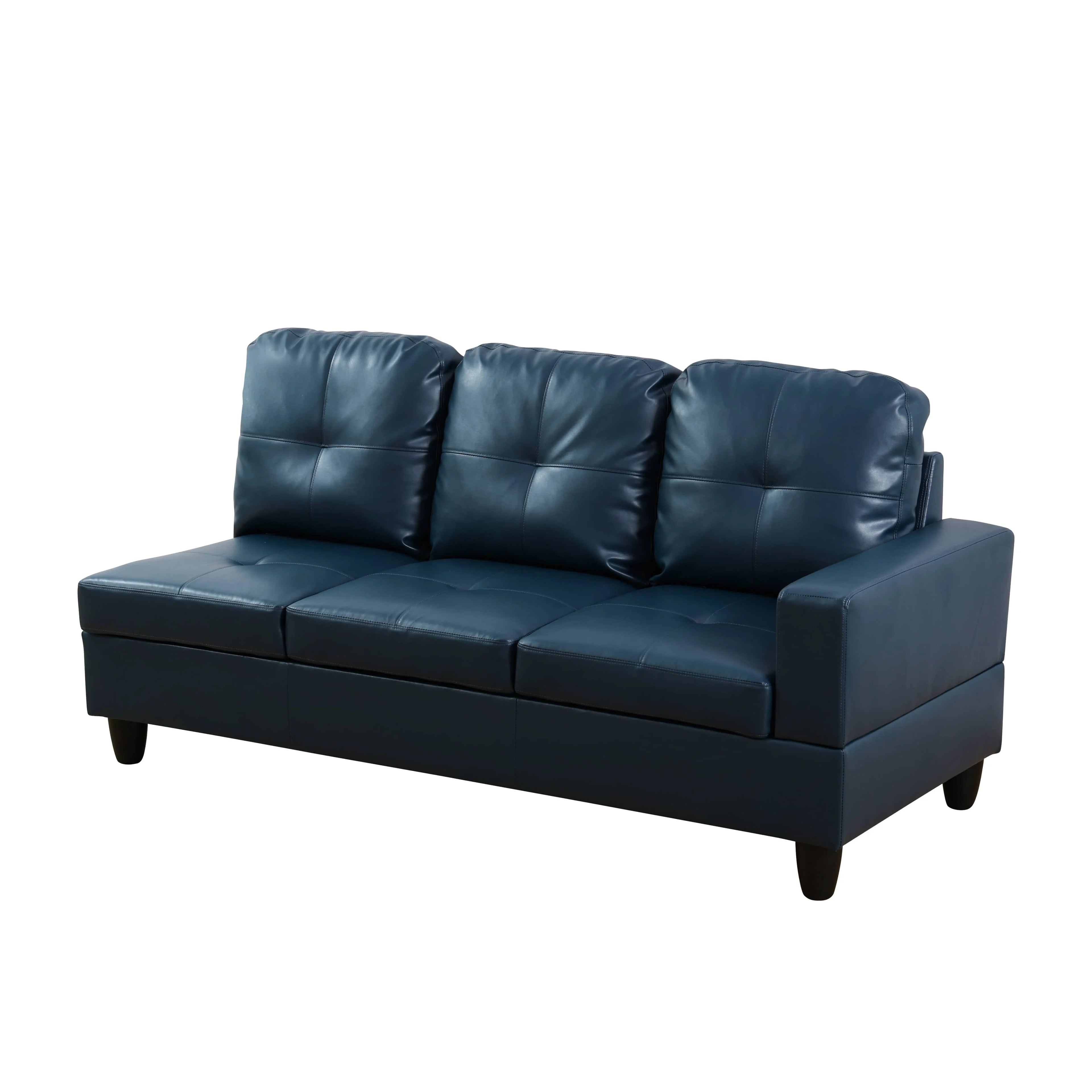 High-End Luxury Leather Couch Sofa Set for Living Room 3-Seater Sectional Reclining Feature High Sponge Top Brand Furniture