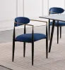 2025 Hot Sales Dining Sintered Stone Table and Chairs Fabric Upholstered Stylish Furniture