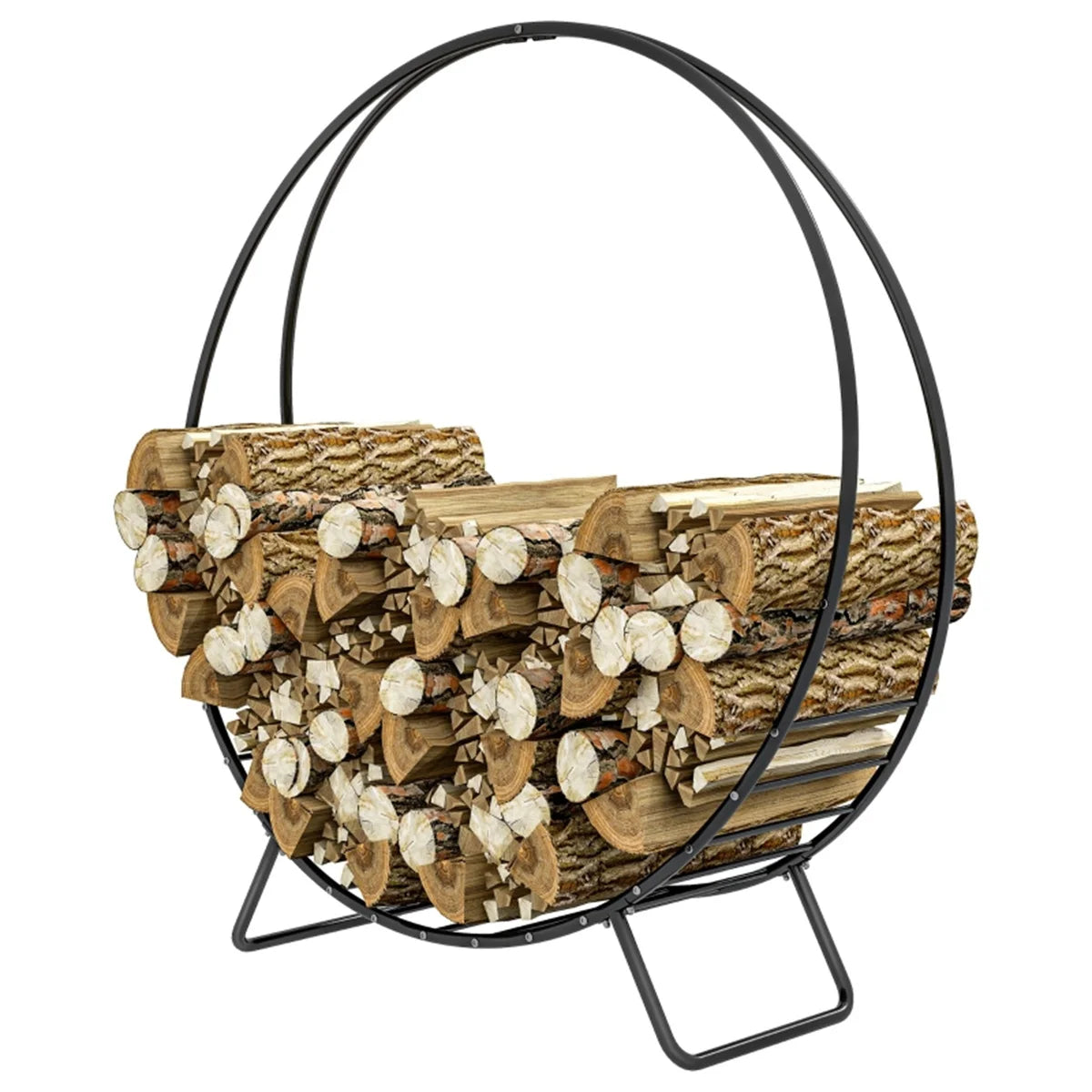Heavy-Duty Firewood Rack