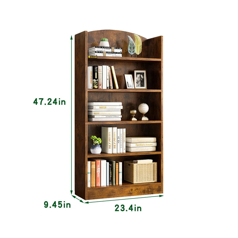 YQ FOREVER Living Room Furniture Display Cheap Modern Wooden Bookshelf Furniture for Book Storage