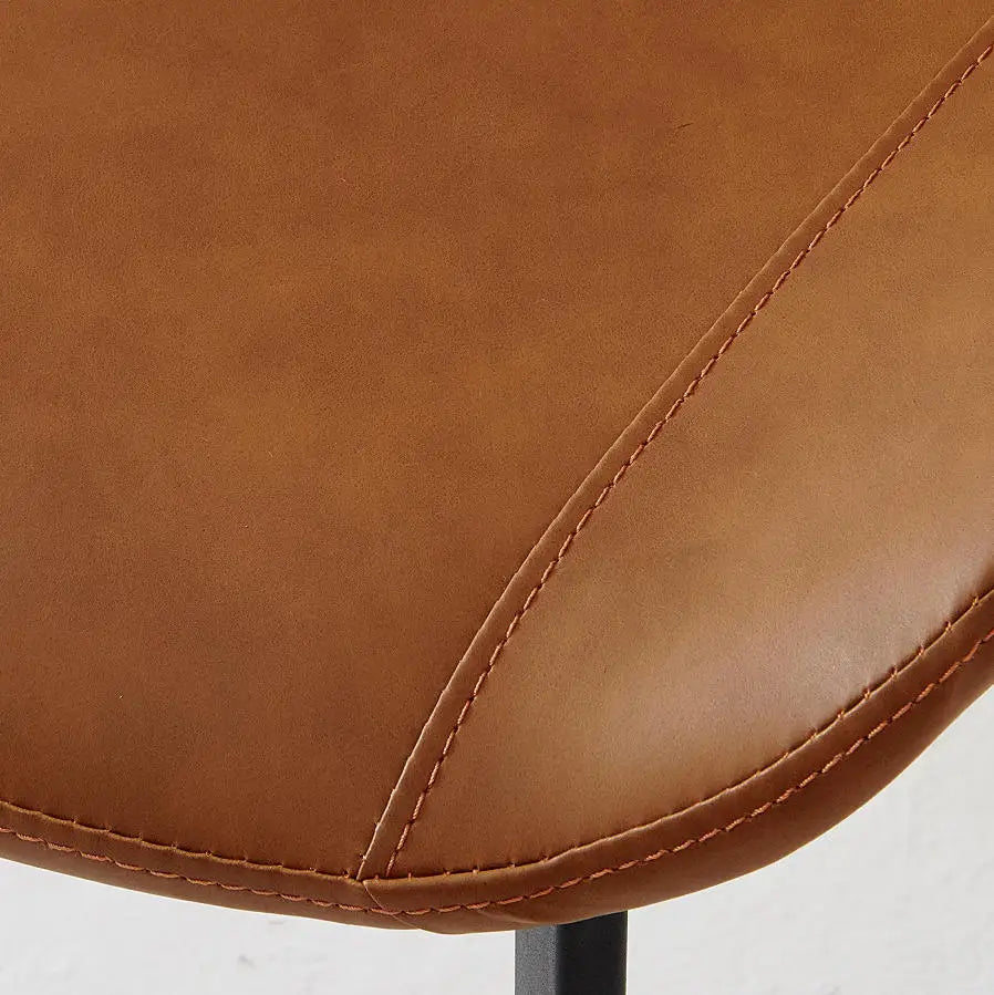 Modern Leather Dining Chair Set