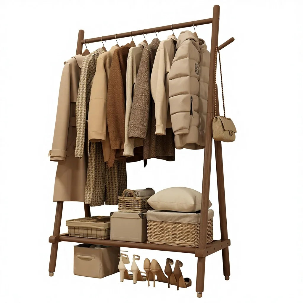 Modern Rolling Garment Rack