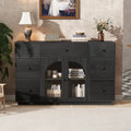 Modern Solid Wood Storage Cabinet