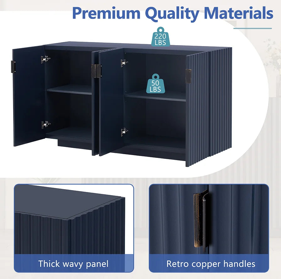 Modern Solid Wood Sideboard