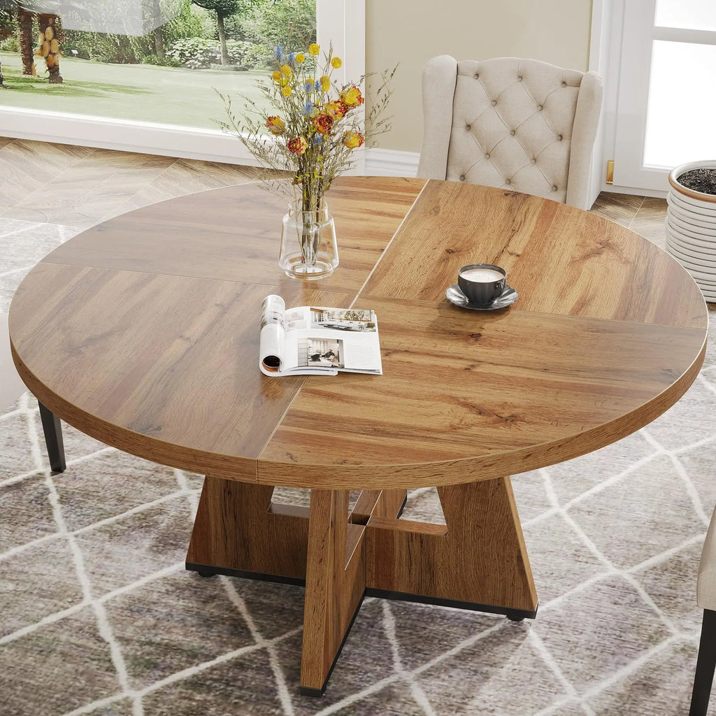 Round Pedestal Dining Table