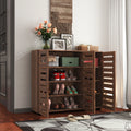 Refined 5-Tier Shoe Cabinet