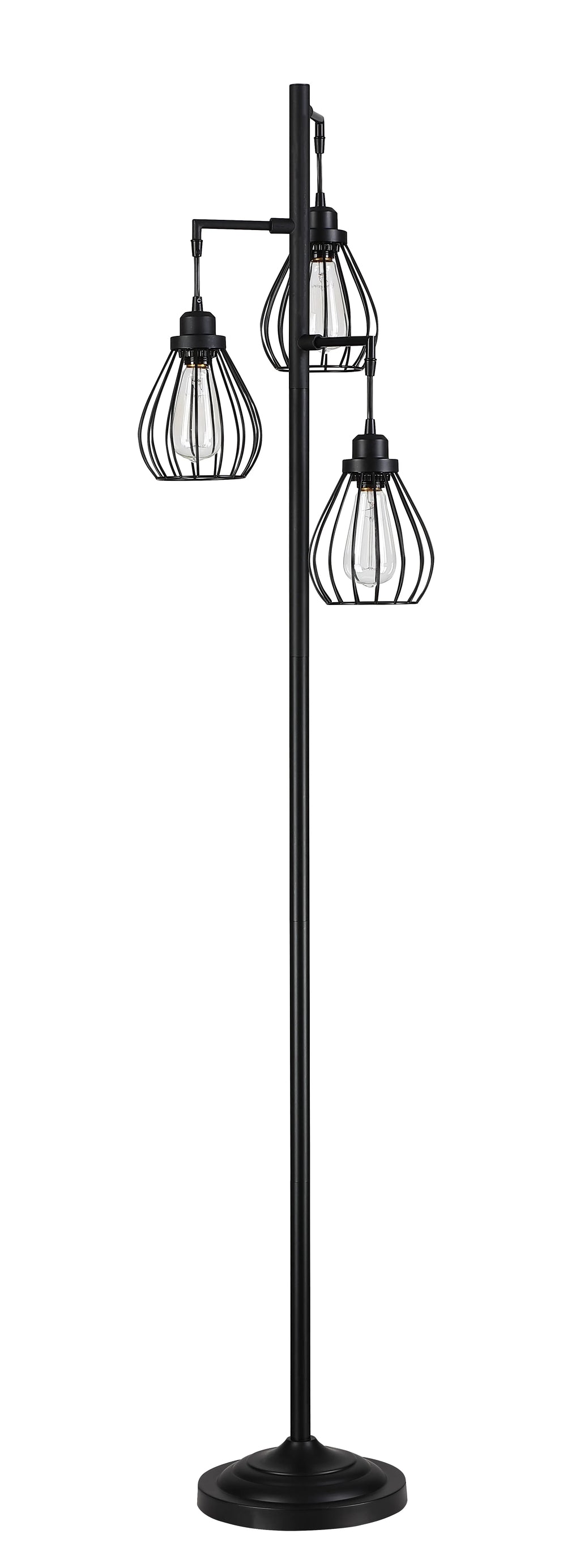 Farmhouse Industrial Floor Lamp