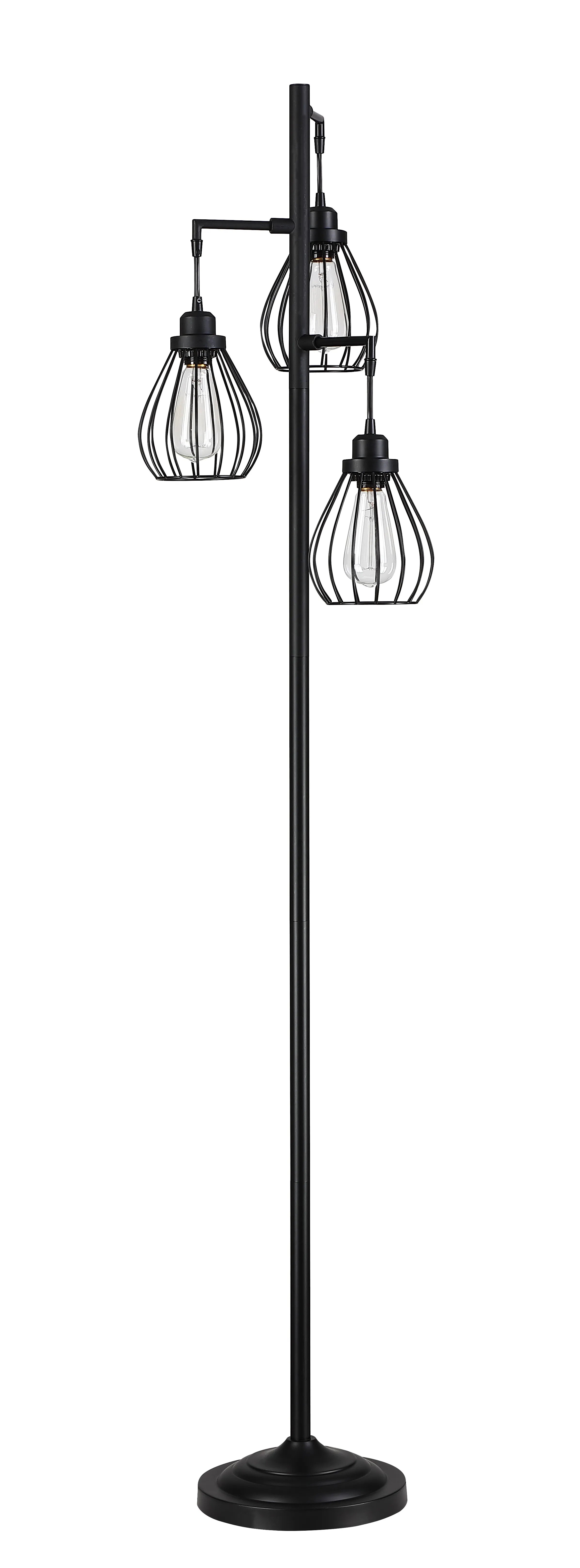 Farmhouse Industrial Floor Lamp