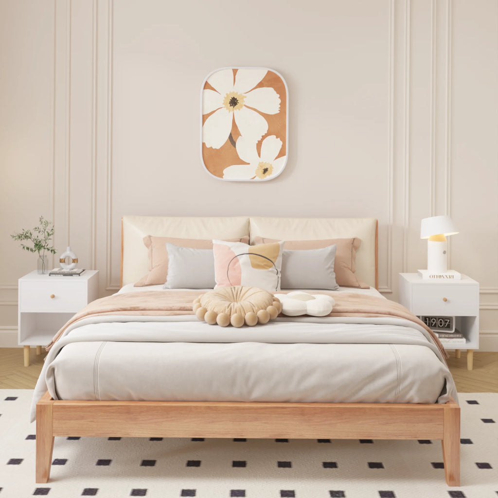 Refined Wood Nightstand