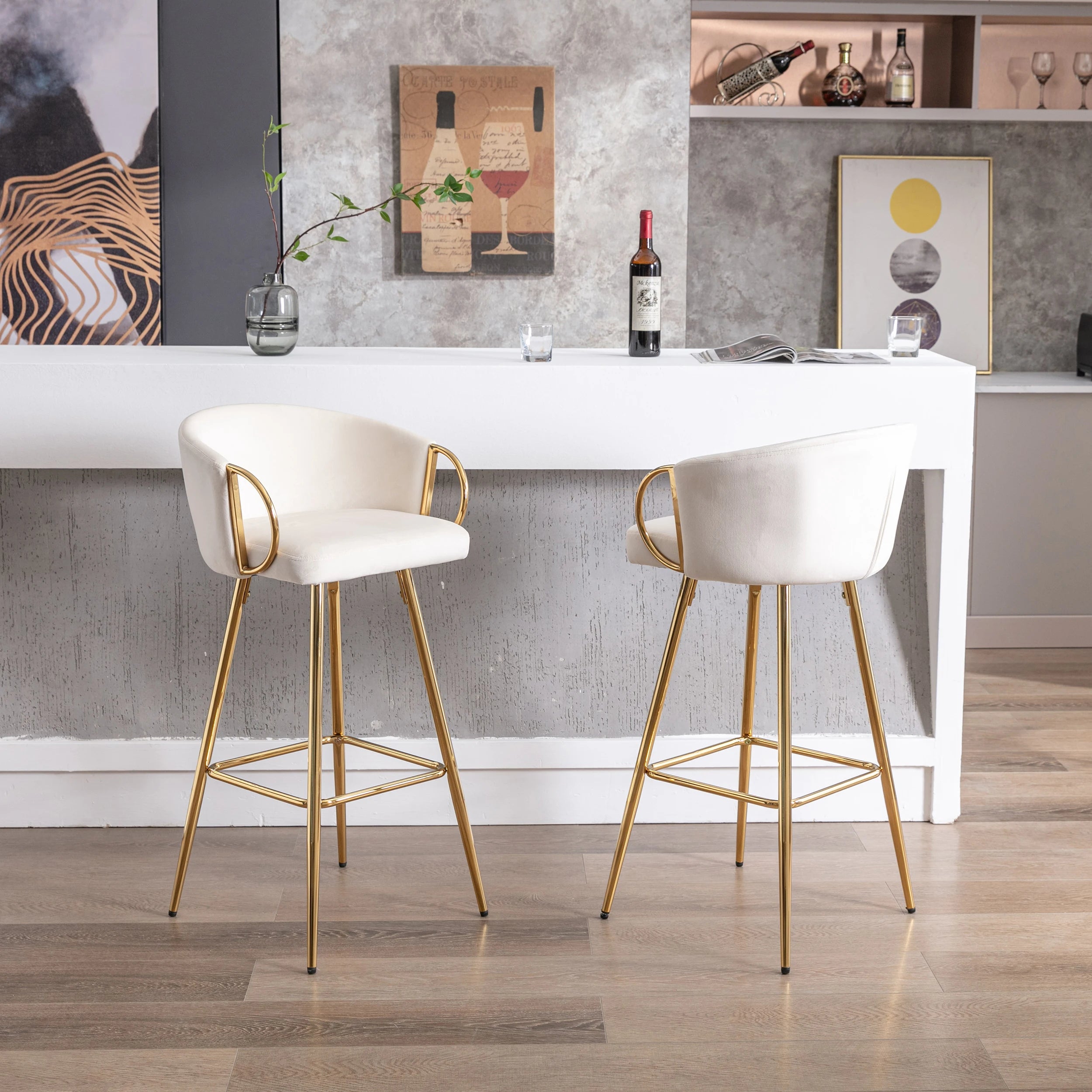 Modern Bar Stool Set
