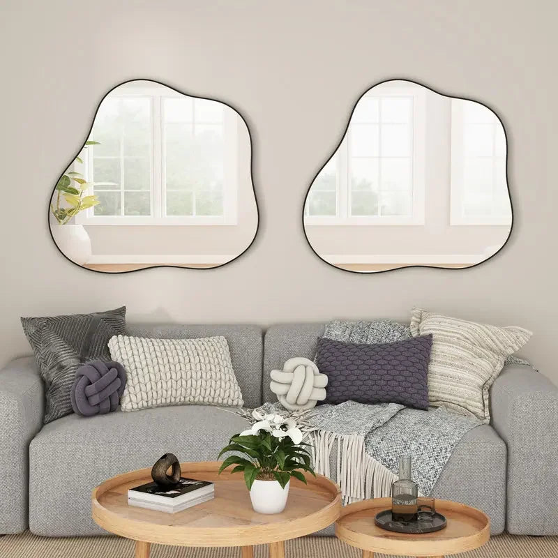 Asymmetrical Decorative Mirror