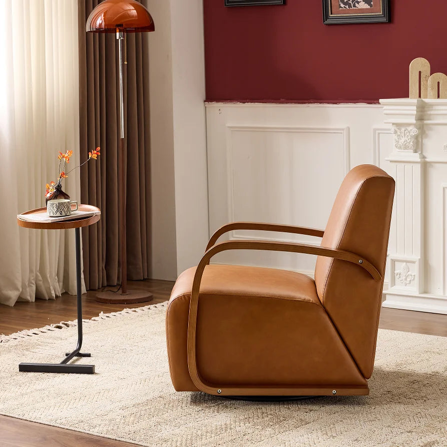Modern Velvet Armless Accent Living Room Chair / Leisure Chair Home Office Bedroom Use Waterproof Eco-Friendly Upholstered