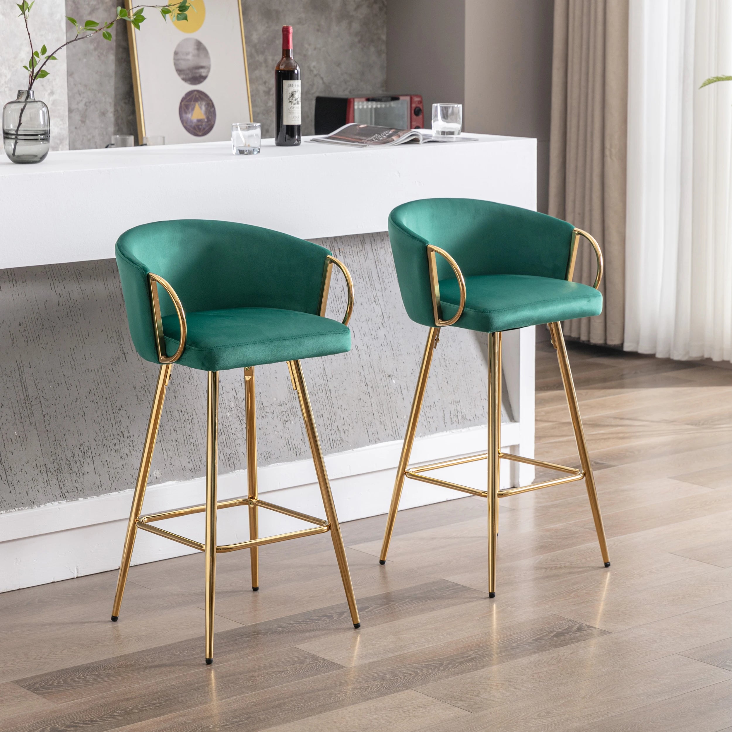 Modern Bar Stool Set