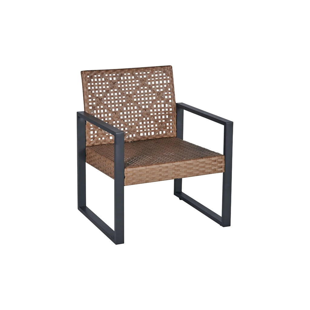 Modern Wicker Patio Conversation Set