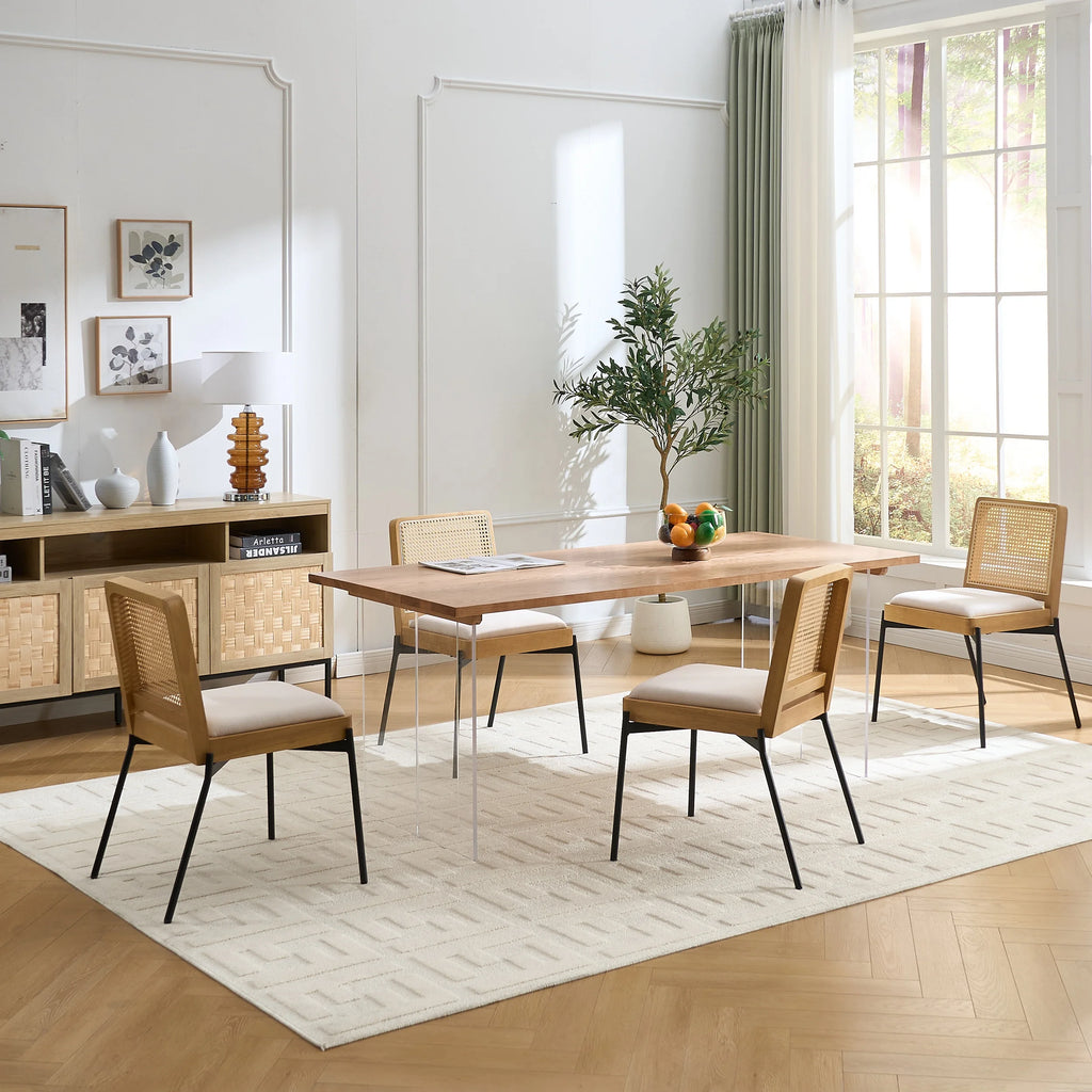 Vintage Mid-Century Dining Chair Set