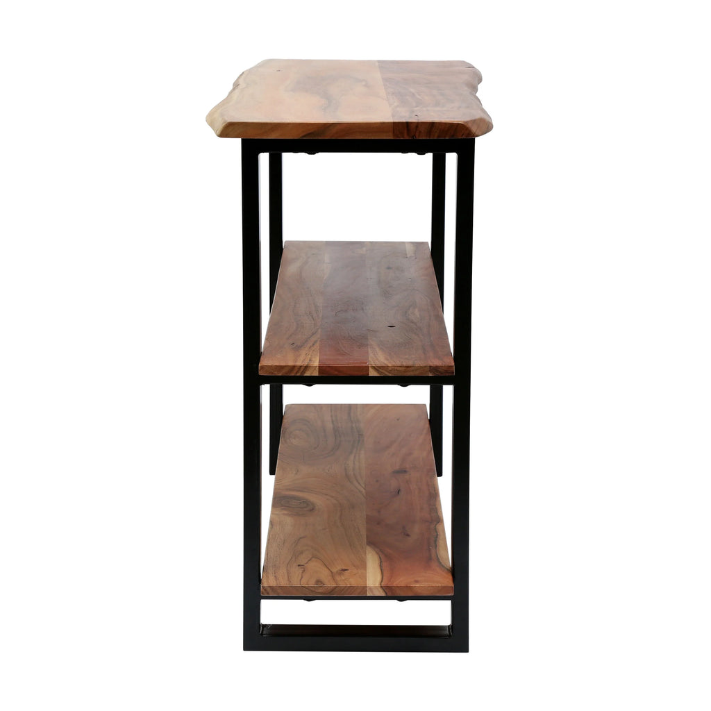 Rustic Solid Wood Console Table