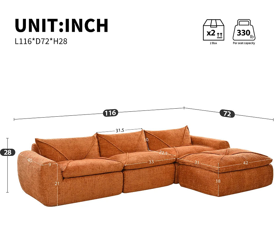 Modular Compression Sofa