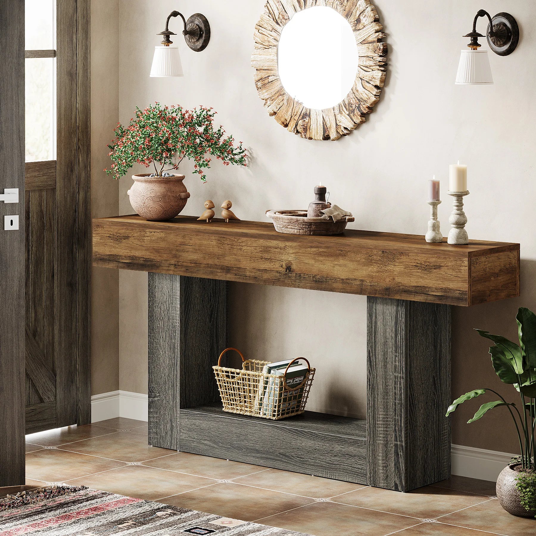 Modern Narrow Console Table