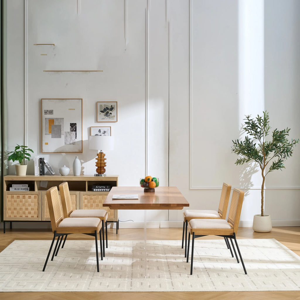 Vintage Mid-Century Dining Chair Set