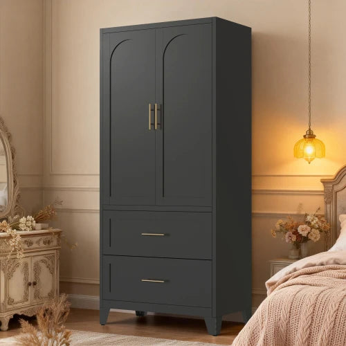 Modern Steel Wardrobe Cabinet