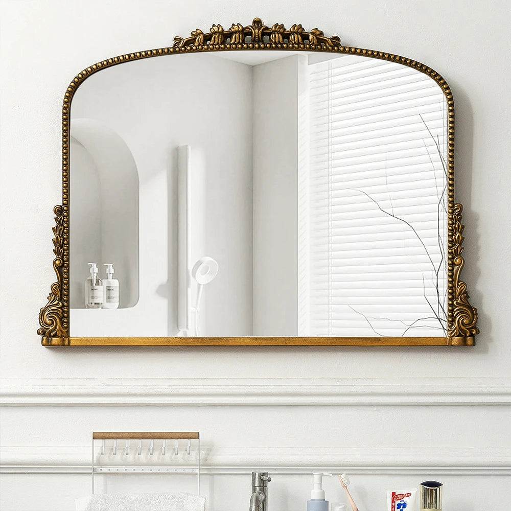 Vintage Arched Wall Mirror