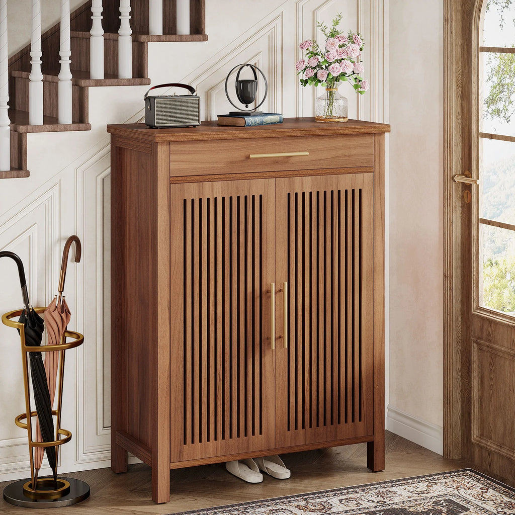 Farmhouse 5-Tier Shoe Cabinet