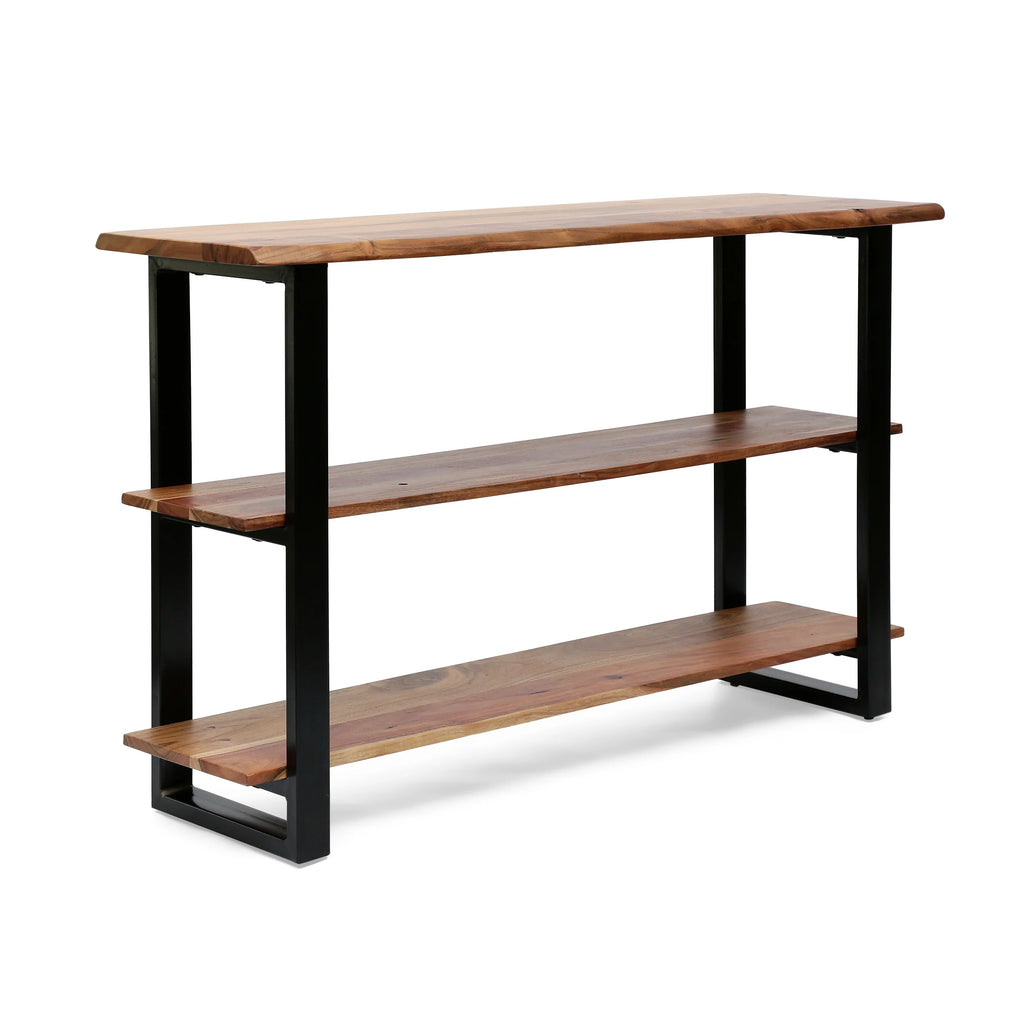 Rustic Solid Wood Console Table