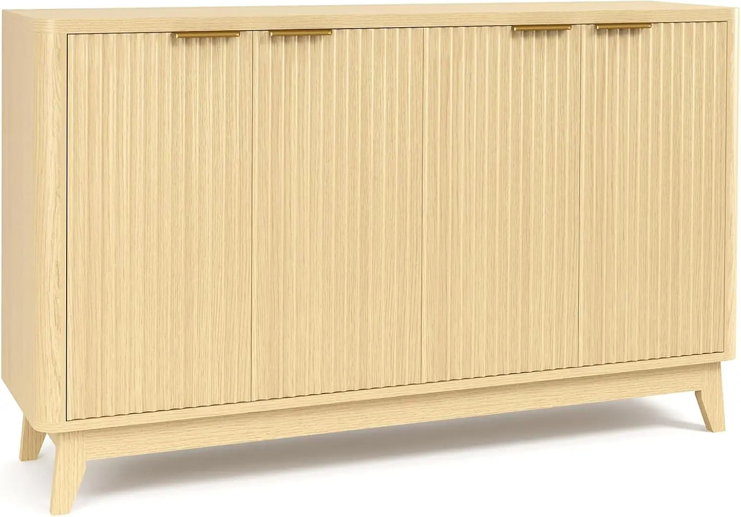 Artisan Fluted Oak Sideboard