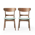 Modern Fabric Dining Chair Set