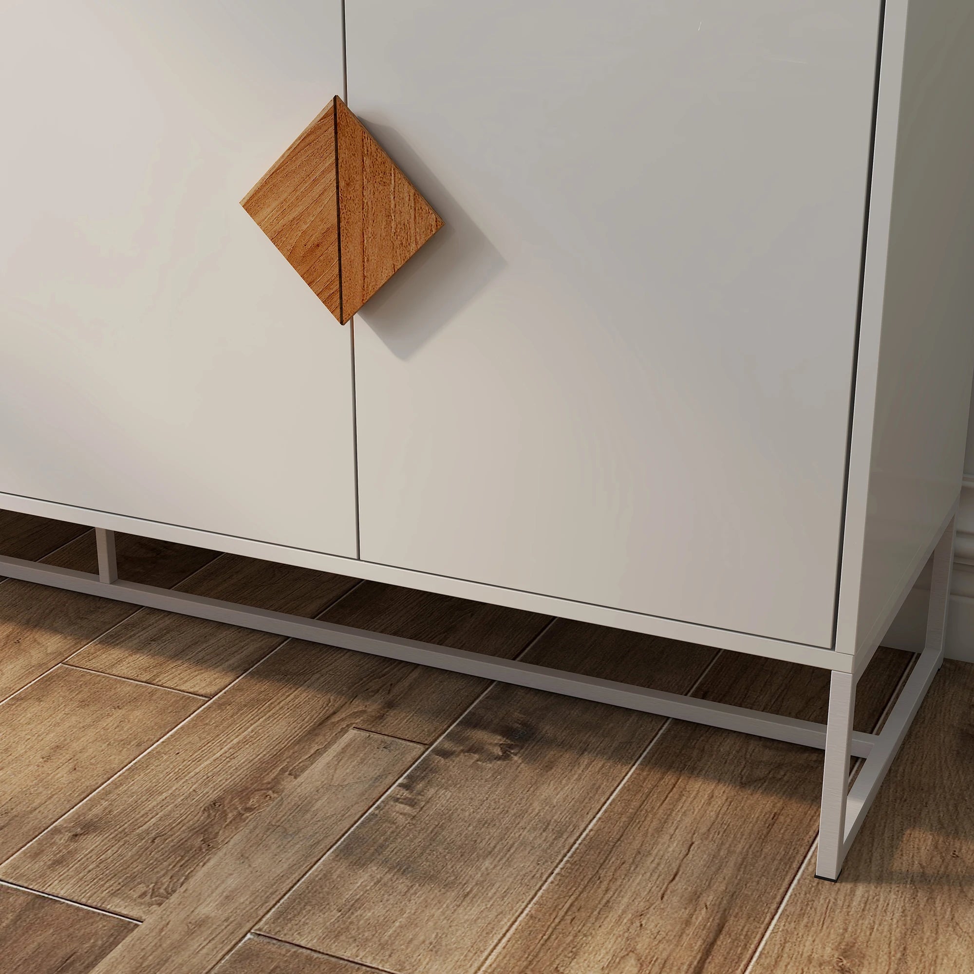 Modern Solid Wood Sideboard