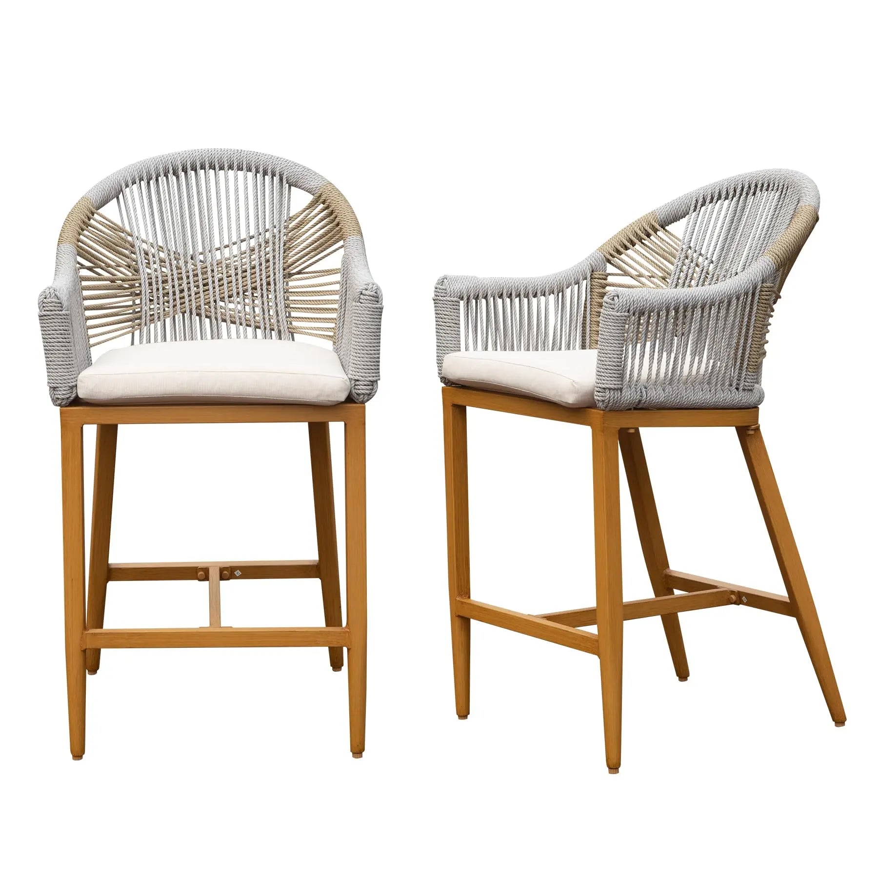 Modern Bistro Dining Chairs (Set of 2)