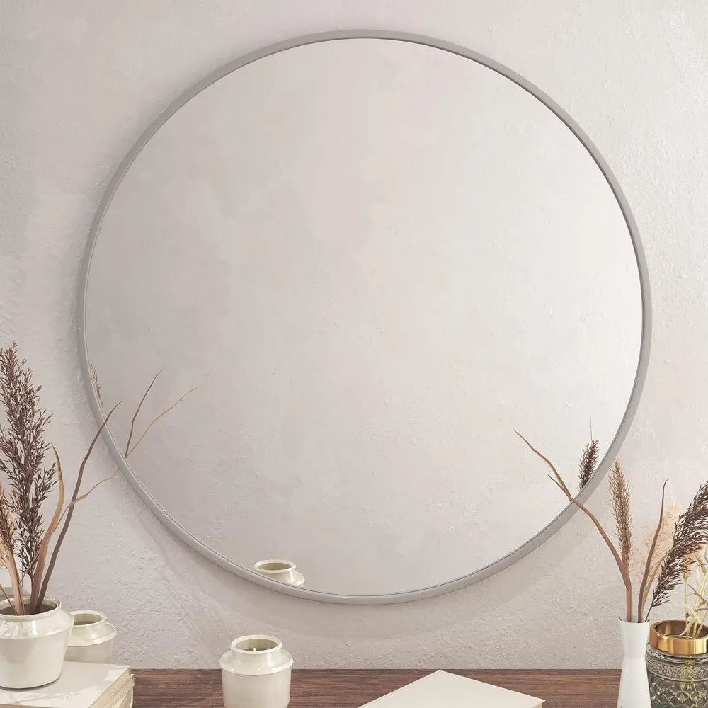 Art Deco Round Mirror