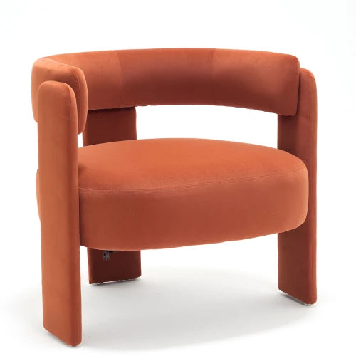Mid-Century Velvet Accent Chair