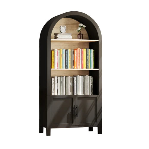 Modern Arched Bookshelf