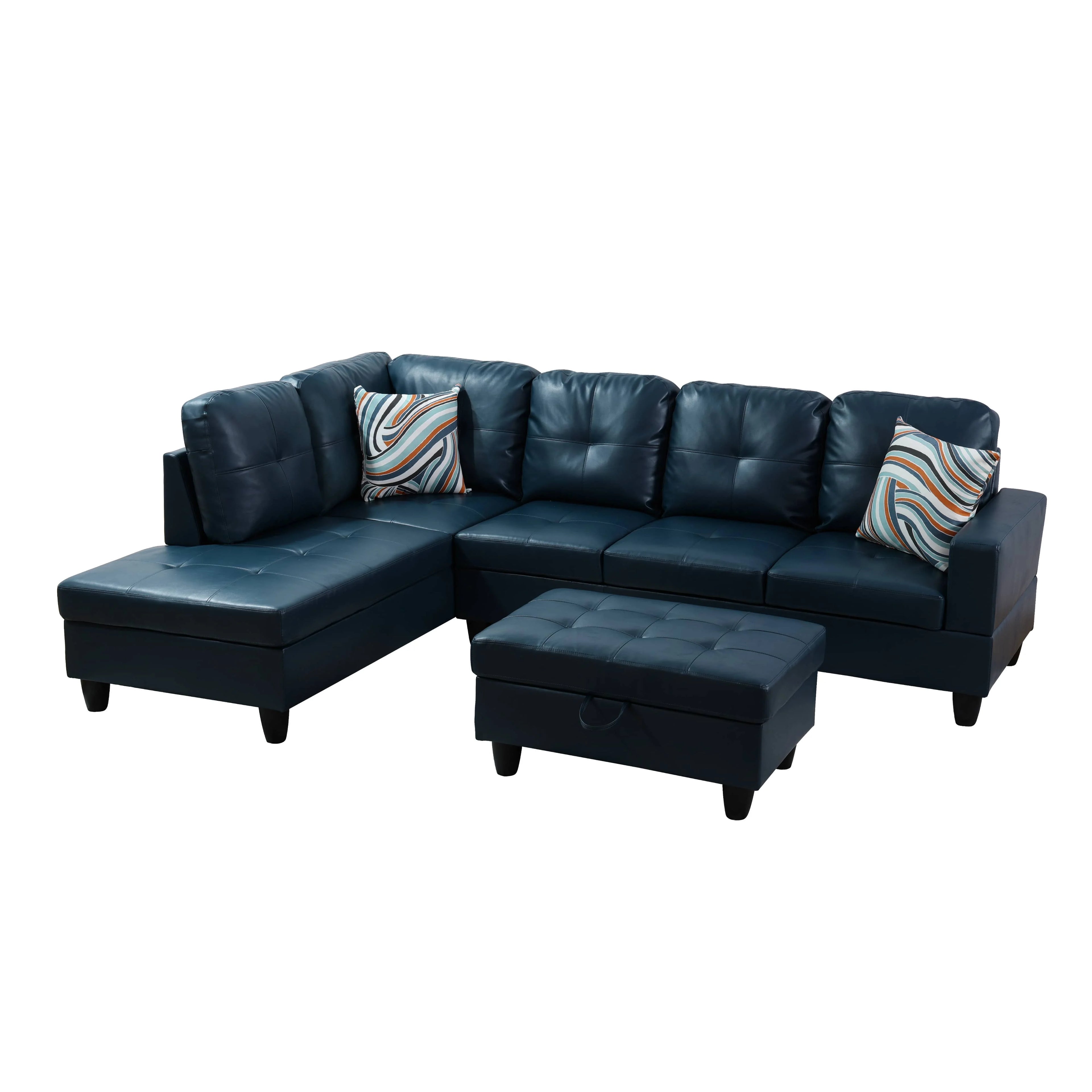 High-End Luxury Leather Couch Sofa Set for Living Room 3-Seater Sectional Reclining Feature High Sponge Top Brand Furniture