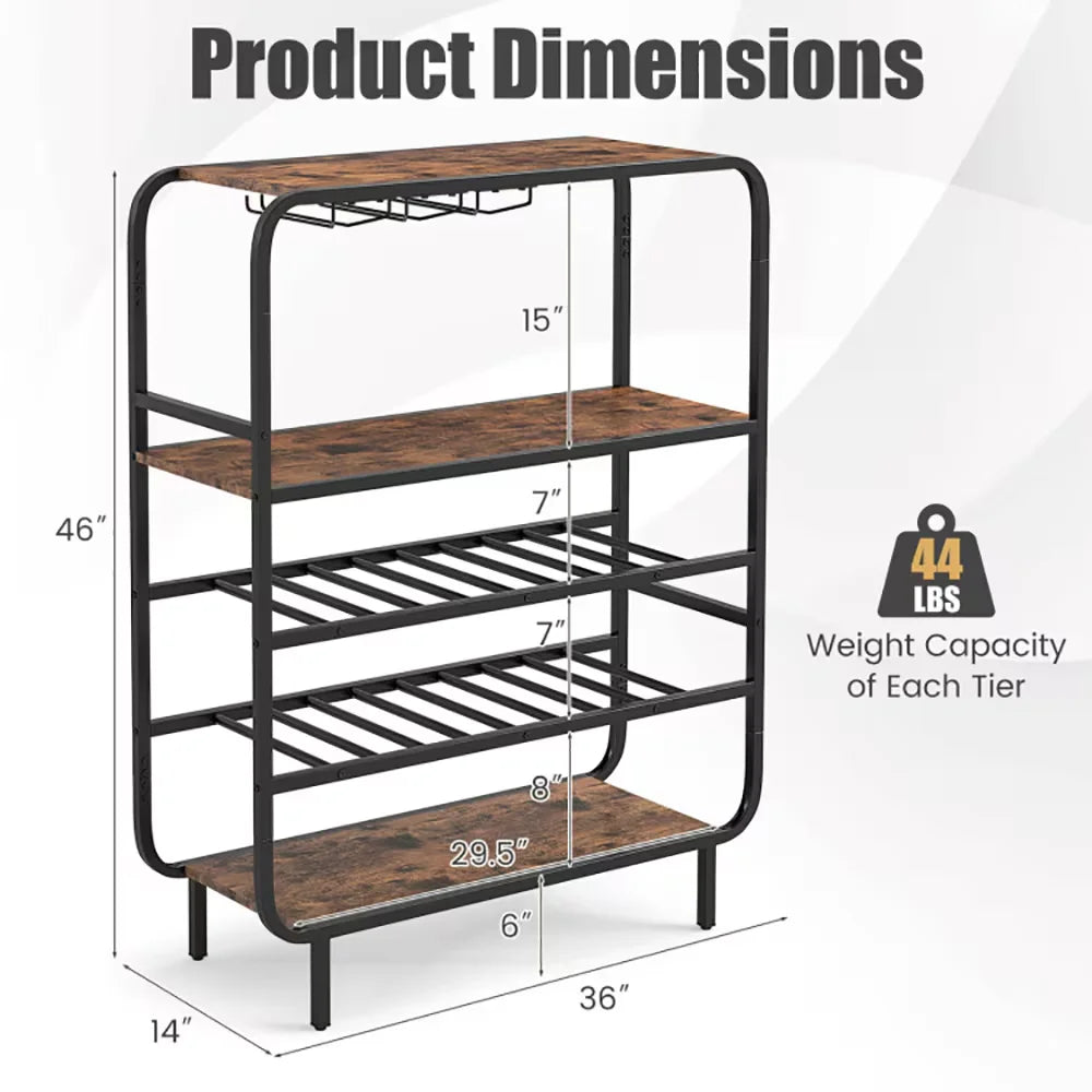 Modern Wine Bar Cabinet
