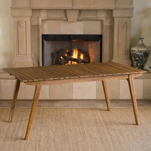 Solid Wood Outdoor Dining Table