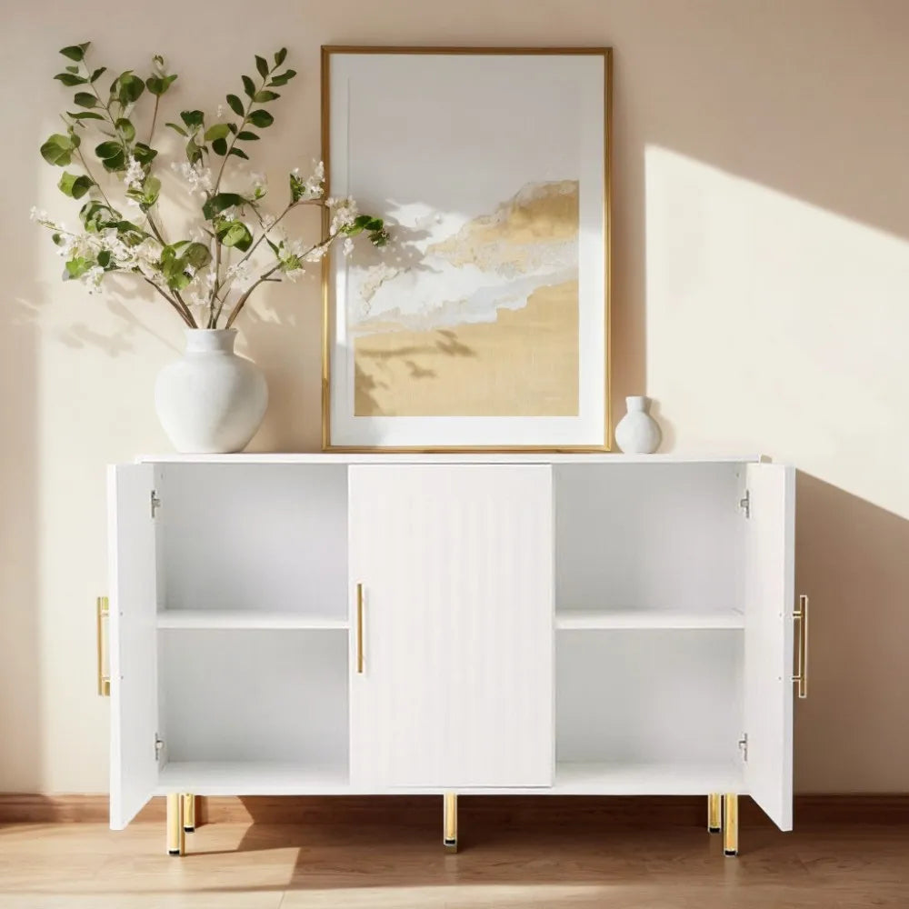 Modern 3-Door Storage Cabinet