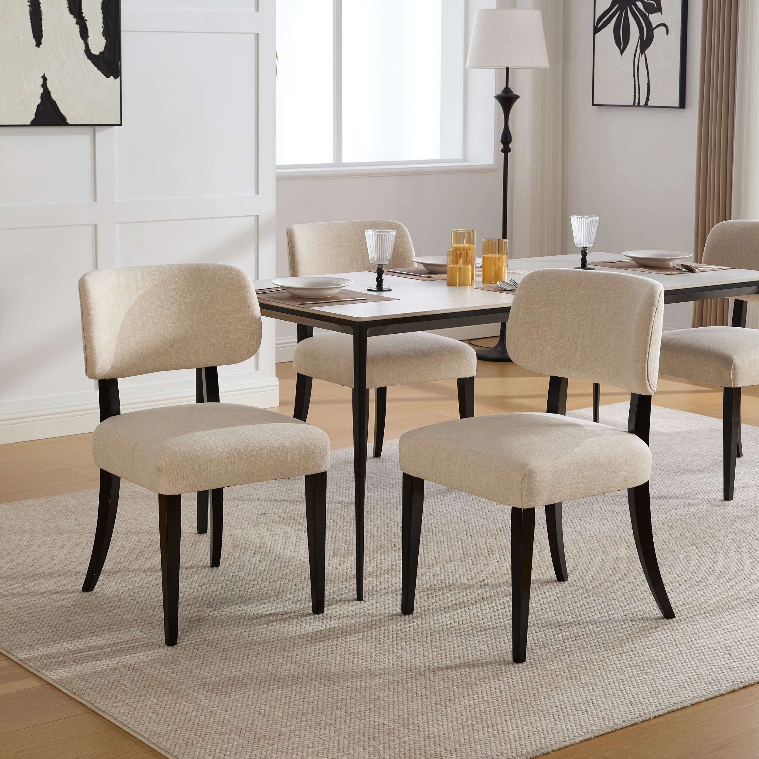 Contemporary Accent Chair Set