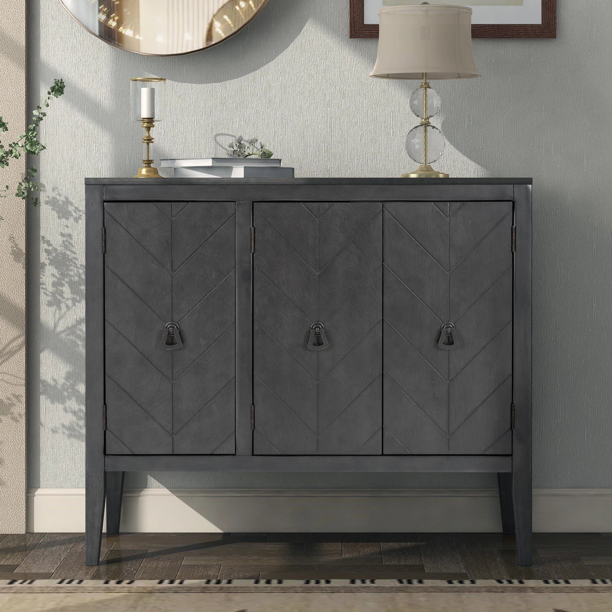 Modern 3-Door Sideboard Cabinet