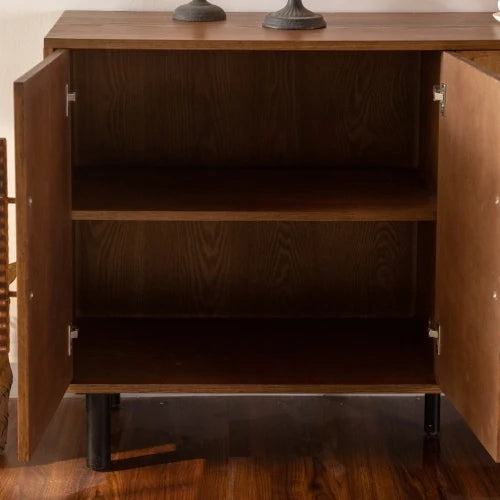 Modern 4-Door Sideboard Cabinet