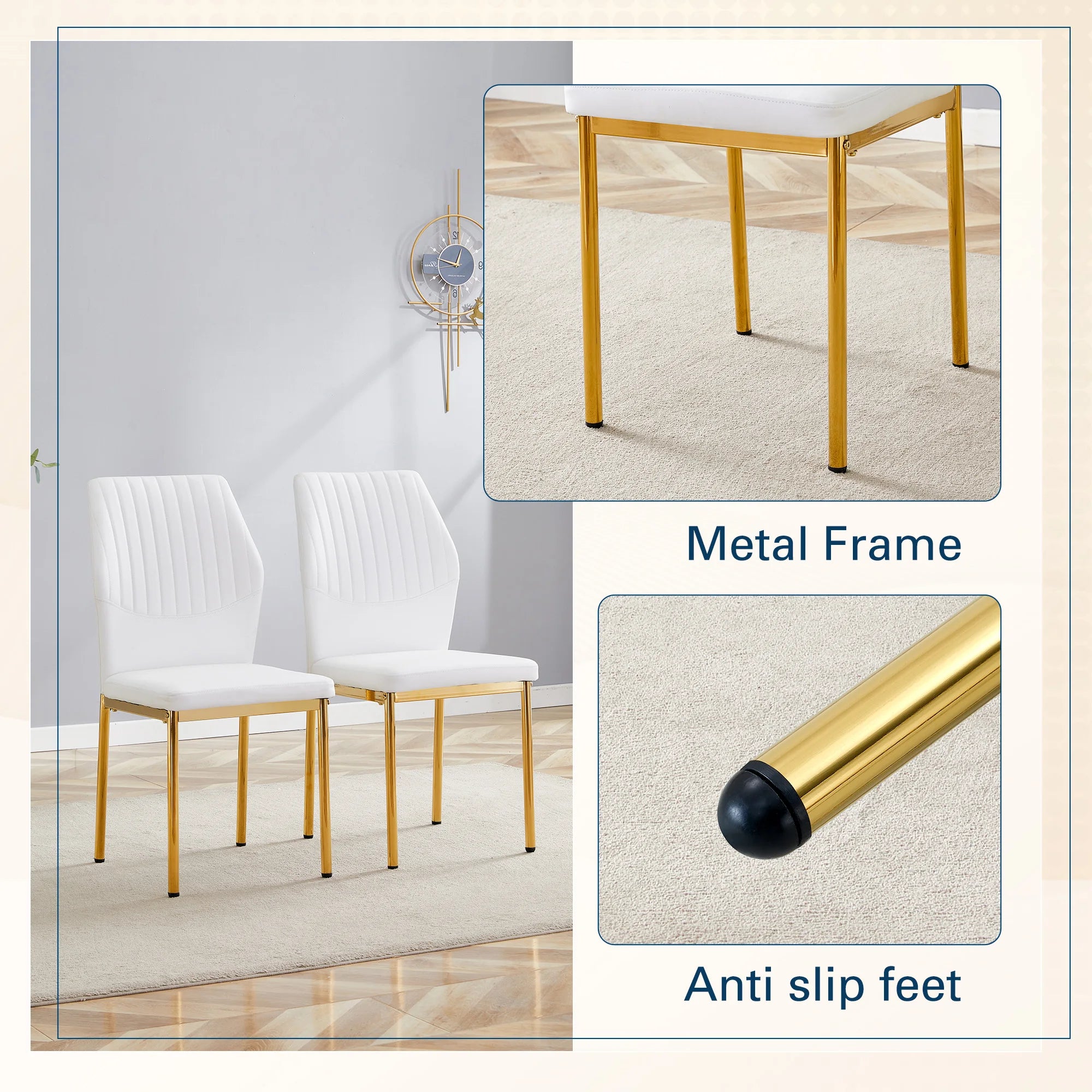 Modern Luxury Farmhouse Dining Chairs