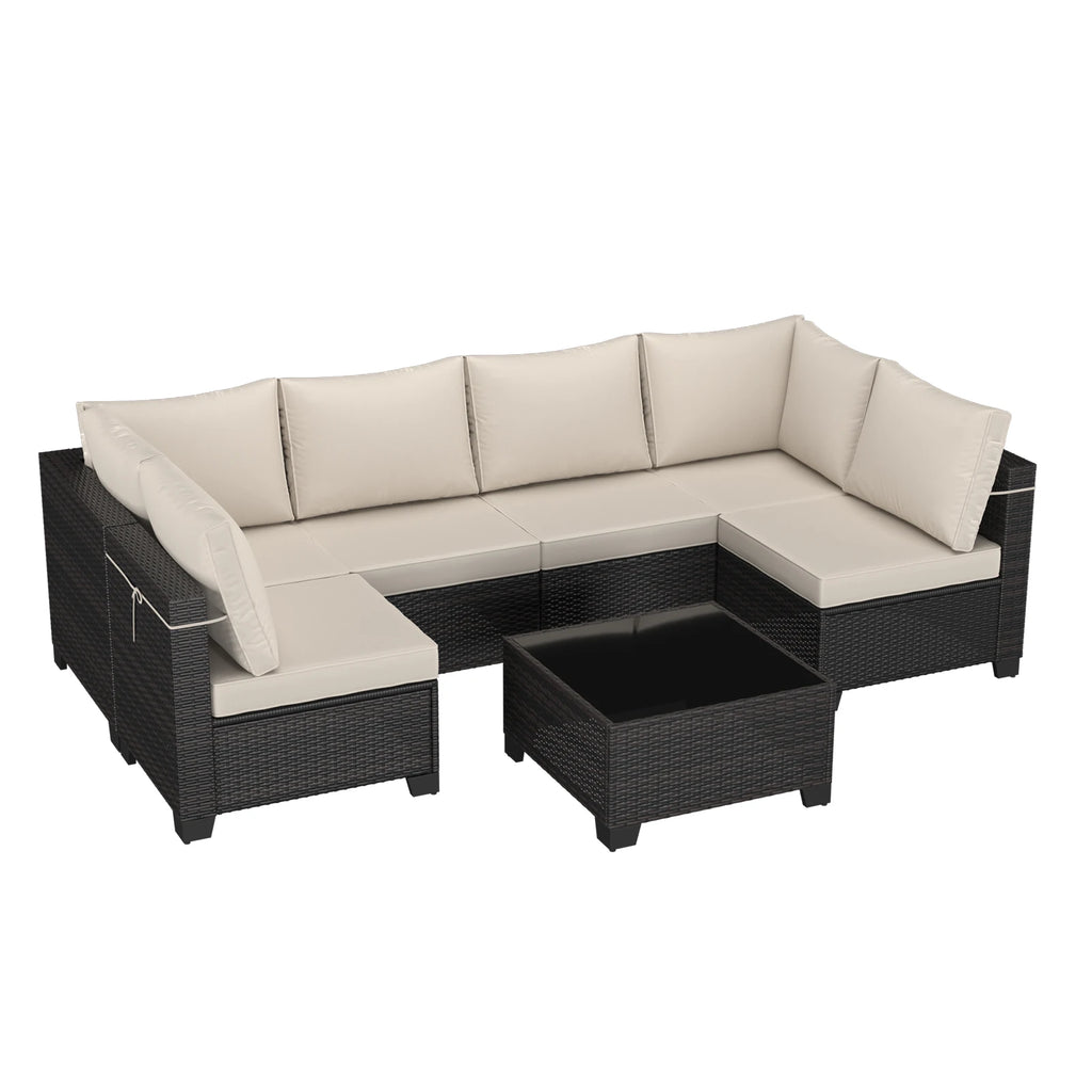Modern Outdoor Patio Sofa Set
