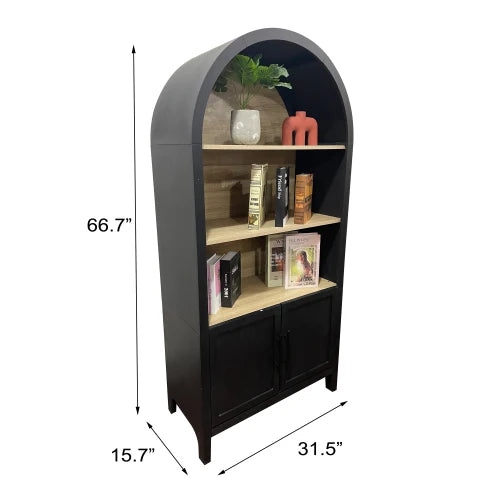 Modern Arched Bookshelf