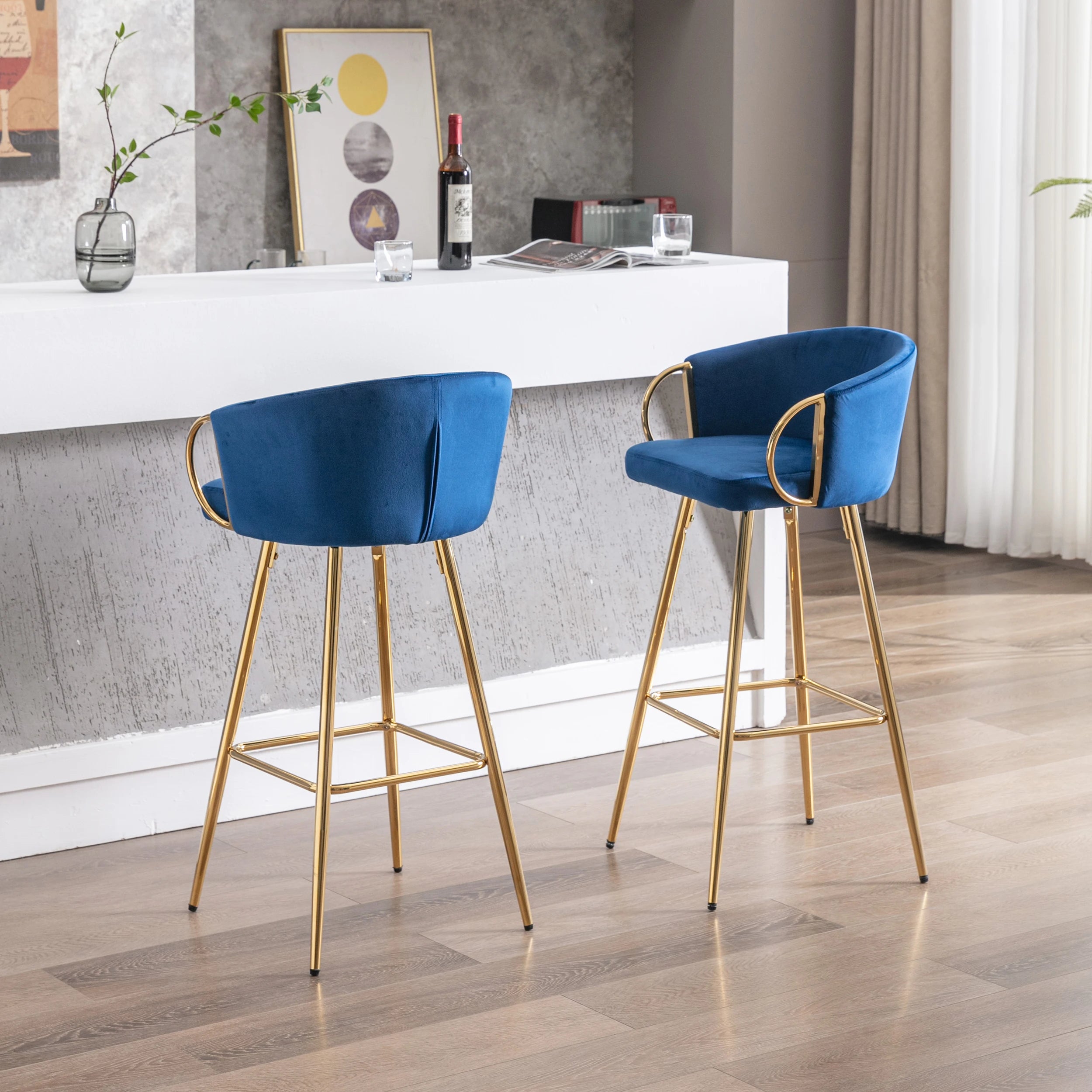 Modern Bar Stool Set