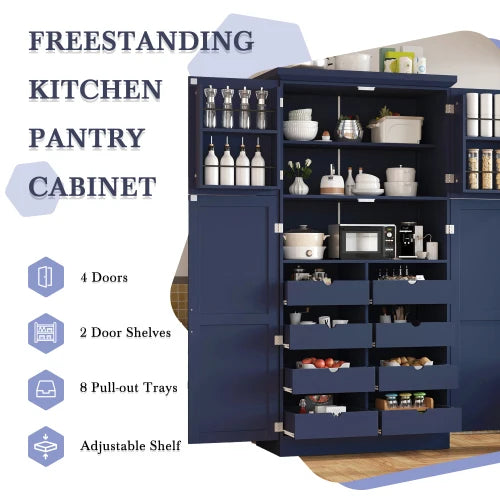Modern Tall Pantry Cabinet